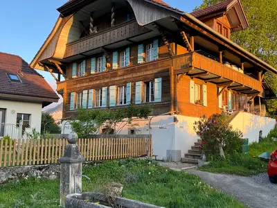 Ferienwohnung Haus Itten befindet sich im Dachstock