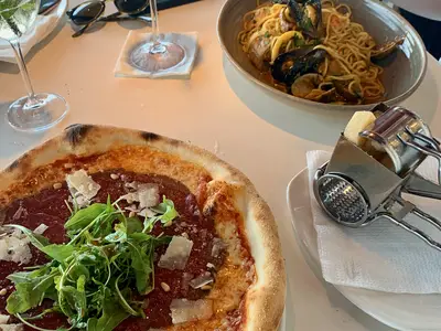 Pizza und Pasta