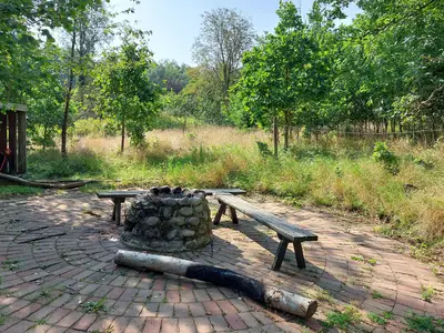 outside