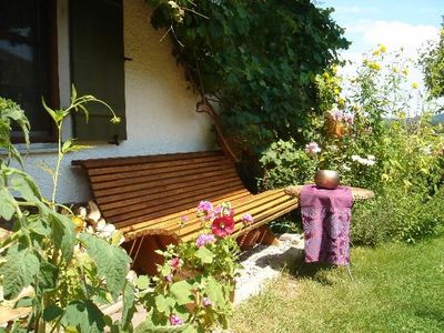 Sitzplatz im Garten