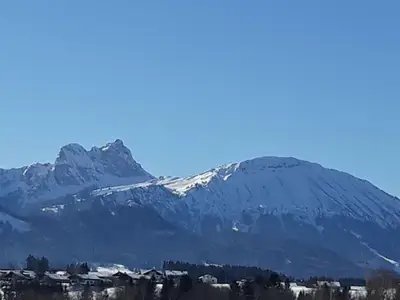 Aussicht im Winter, Beim Veit  Heimen