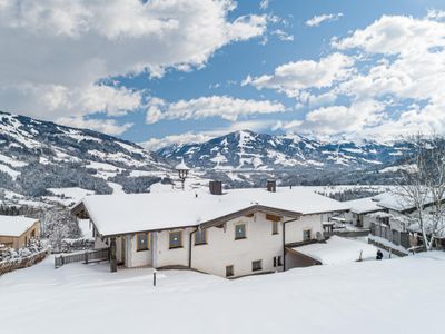 Außenseite Ferienhaus [Winter]