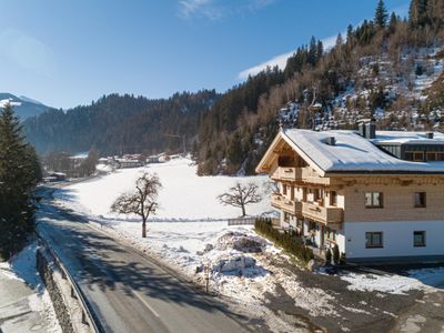 Außenseite Ferienhaus [Winter]