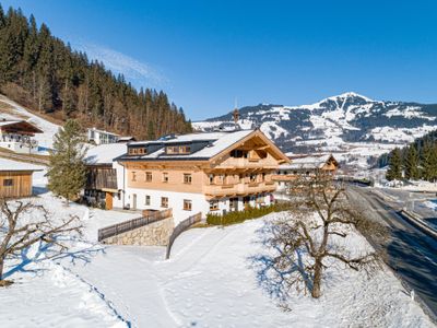 Außenseite Ferienhaus [Winter]