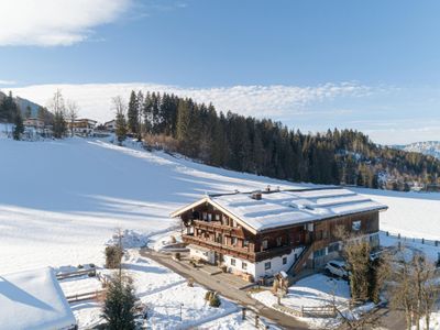 Außenseite Ferienhaus [Winter]