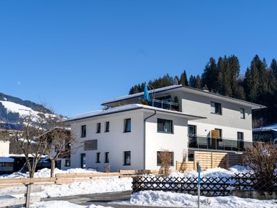 Außenseite Ferienhaus [Winter]