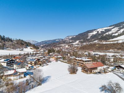 Aussicht vom Ferienhaus [Winter]