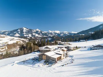 Außenseite Ferienhaus [Winter]