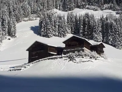 Unser Hof im Winter