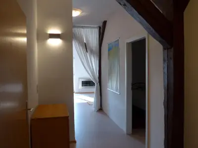 Blick von der Eingangstür in die Wohnung