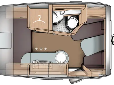 Ferienwohnung für 2 Personen (9 m²) in Rüggow 2/10