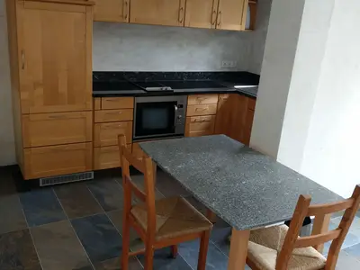 Die gemütliche Küche mit Esstisch