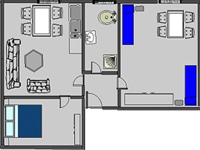 Ferienwohnung für 4 Personen (55 m²) in Horumersiel 9/10