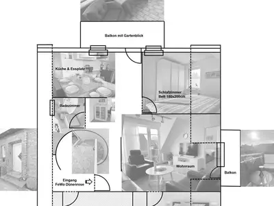Ferienwohnung für 2 Personen (75 m²) in Horum 8/10