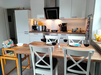 KITCHEN, INSIDE, OUTSIDE