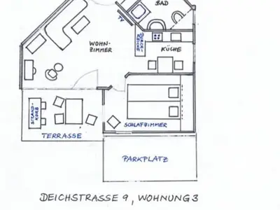 Ferienwohnung für 3 Personen (50 m²) in Horum 6/10