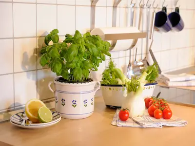 Küchenzeile Arbeitsfläche