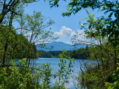 Blick auf die Kampenwand