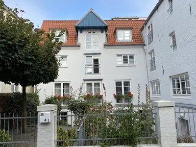 Hausansicht City-Ferienwohnung