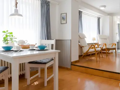 Ferienwohnungen Jenseits des Meeres - Essbereich