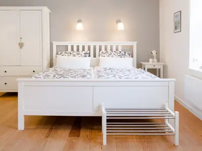 Ferienwohnung Drüben am Markt - Schlafbereich