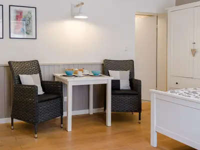 Ferienwohnung Drüben am Markt - Essbereich