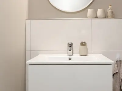 Ferienwohnung Drüben am Markt - Badezimmer