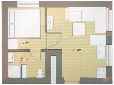 Ferienwohnung für 2 Personen (40 m²) in Husum 7/7