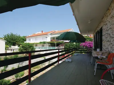 outside