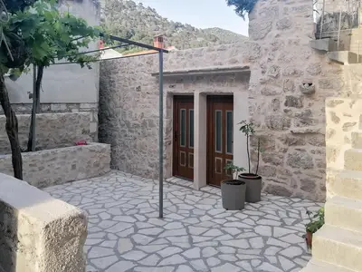 outside