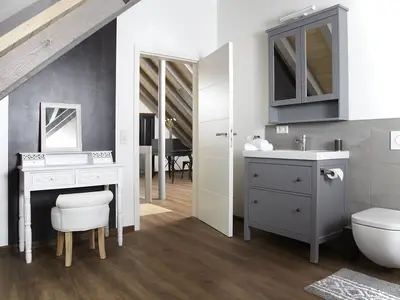 INSIDE, OUTSIDE, BATHROOM