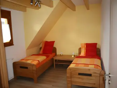BEDROOM, INSIDE, OUTSIDE