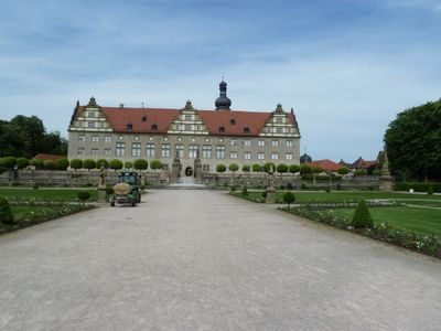 Schloss mit Hofgarten in Weikersheim