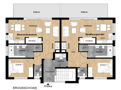 Grundriss Spätburgunder