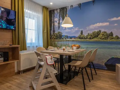 Wohnzimmer - Sie sitzen am Ufer des Bodensees