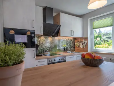 voll ausgestattete Küche