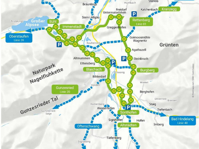 Ringbus Alpsee-Grünten im Allgäu