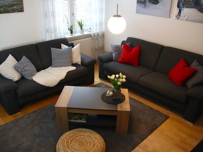 Sofaecke im Wohnzimmer