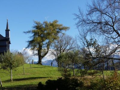 Blick vom Balkon