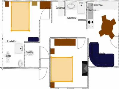 Fewo - Alpkönig Raumplan