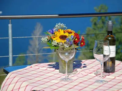 gemütlich das Panorama genießen