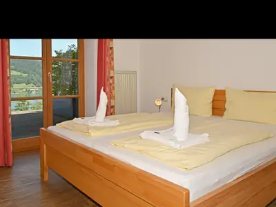 Schlafzimmer mit Aussicht