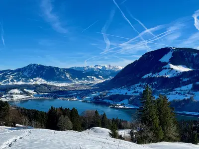 Alpseewanderung im Winter