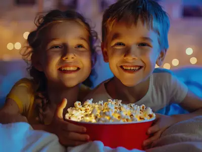 Popcorn und Beamer, ganz großes Kino