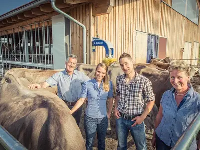Mitten im neuen Laufhof