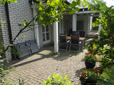 Blick auf Terrasse