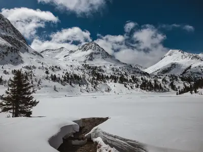 Obersee im Winter