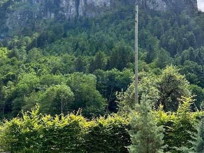 Bergsicht vom Garten aus