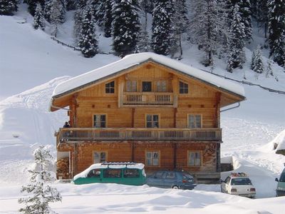 Almhütte Gutwenger im Winter