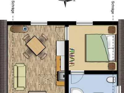 Ferienwohnung für 4 Personen (30 m²) in Insel Hiddensee 3/7